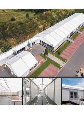 工厂出口工篷房临工时物仓流p201储仓库篷房大型业铝业合金仓库篷