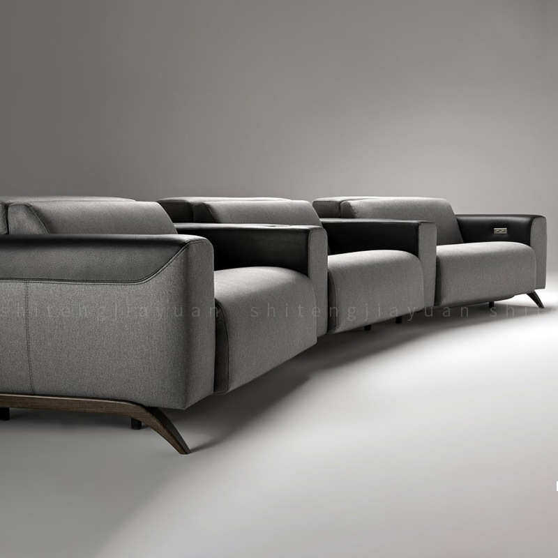 2024新款家庭影院沙发组合电动功能别墅影音室私人影视厅观影座椅