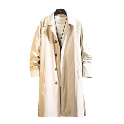 Men's windbreaker jacket medium long men's windbreaker