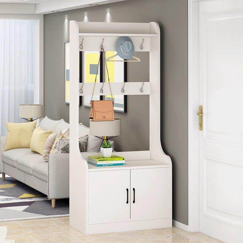 实木鞋柜玄关柜衣帽架一体靠墙多功能挂衣架入户门储物柜简约落地,住宅家具,门厅/玄关柜/玄关架,淘宝优惠券,粉丝福利购,淘宝优惠卷