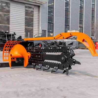 厂具直供家滑移装载机属清扫机抱夹压实轮NER开木沟机大型铲车配