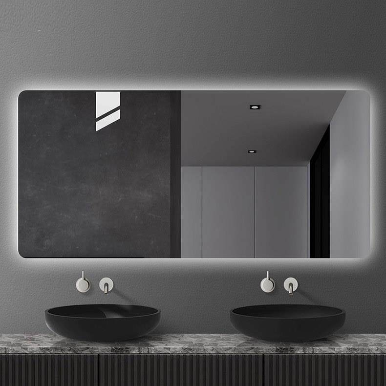 智能浴室镜家用卫生间镜子壁挂洗手间带灯触摸屏防雾洗漱台led镜