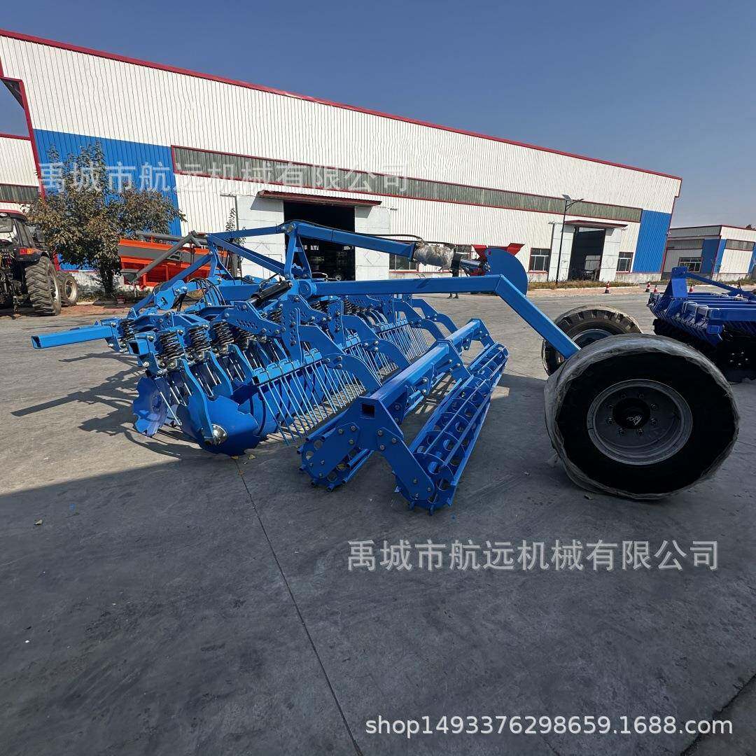 牵引式的4米5米宽的高速灭茬耙液压折叠开荒耙加大耙片620mm
