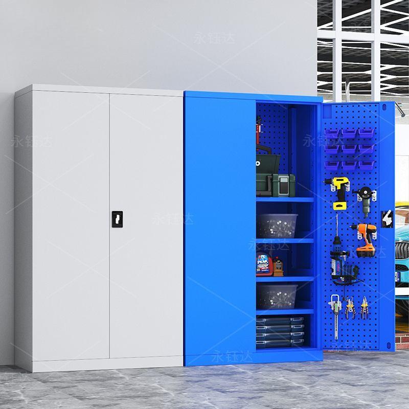 重型工车具柜间用五金收纳箱加厚XHH铁皮储式物柜多功能屉抽零件