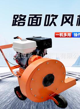 手推式路面风机马路清积吹雪清除雪机道路渣叶灰尘RT-221清缝理树