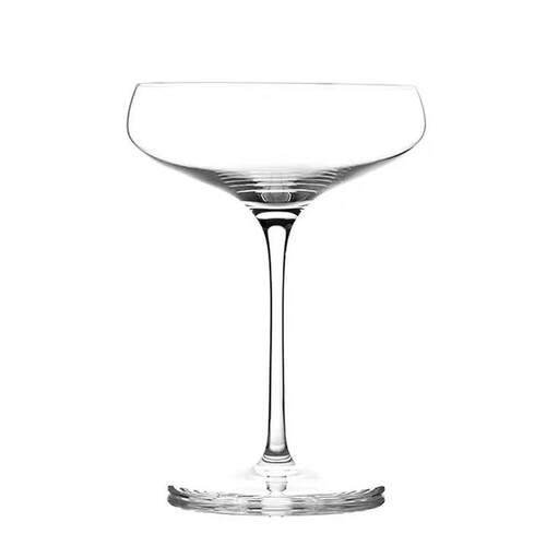 日式木村古典鸡尾酒杯玻璃阔口高脚酒杯蝶形宽口香槟杯酒吧调酒杯