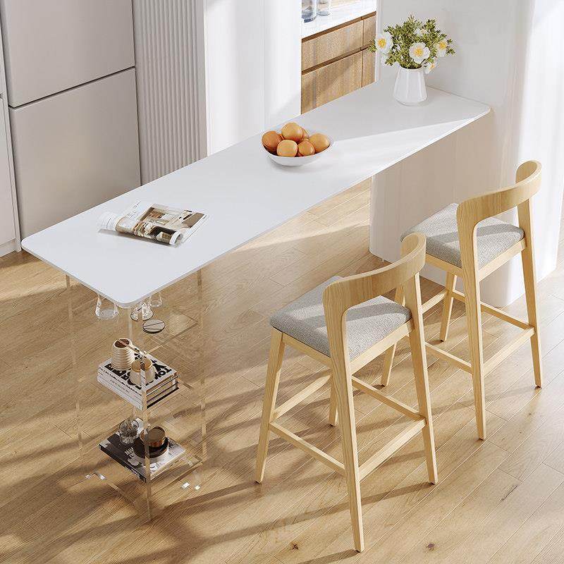 岩板吧台桌开放式厨房餐桌吧台一体压克力靠墙客厅隔间长条高脚桌,住宅家具,吧台,淘宝优惠券,粉丝福利购,淘宝优惠卷