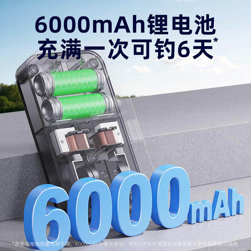 户钓鱼可携增式养氧泵外打氧机鱼缸氧Y2411057气泵鱼小型防水加氧