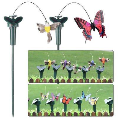 Solar Garden Dancing Ornament Solar Powered Flying Wobble