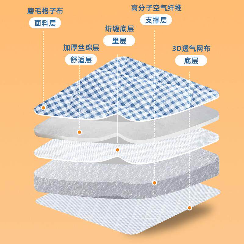 床垫榻学生宿单人透气租可舍水洗榻米薄垫子D45可折叠空房气纤维