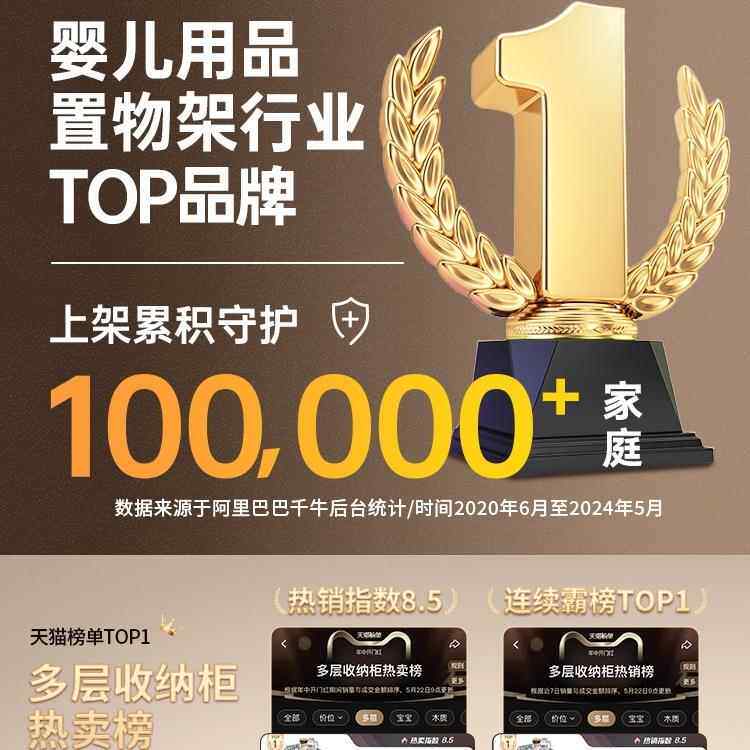 婴儿用品置物架小推可移EKL动车室卧床头抽储物柜屉宝宝喂养台收