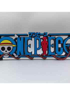 海贼王 航海王 One Piece Logo  立体字体 立牌 招牌 手办 摆件