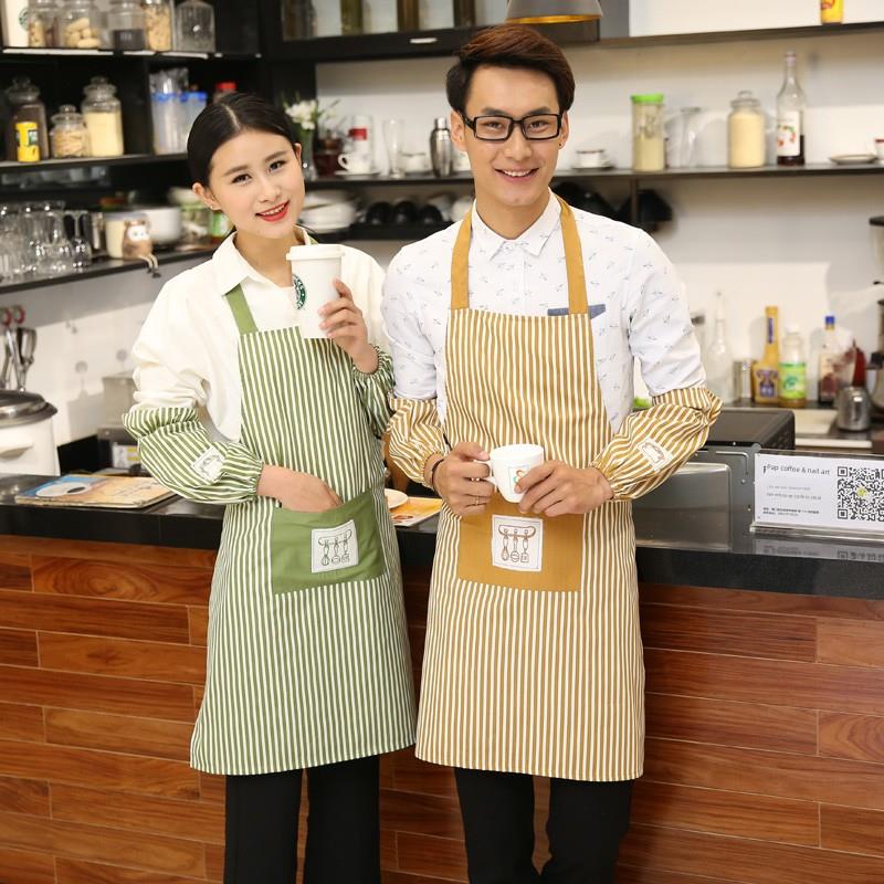 围裙套袖两件套2026新款围裙女家用厨房洋气网红纯棉做饭防水工作