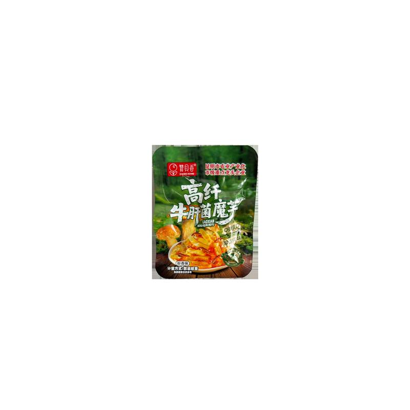 赞贝香牛肝菌魔芋高纤醇香辣云南特产零食小吃追剧解馋下饭菜袋装
