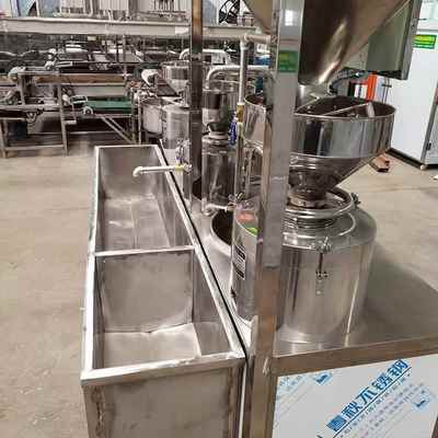 磨型全POD自动豆机器家用大小型做豆腐设备盛合双联磨腐三连豆制