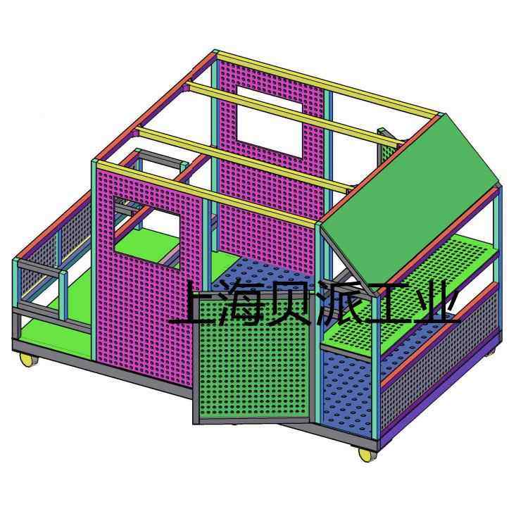 贝金派黄板车测试架设 铝合金台架汽车ECU工业备LGH架支铝合型材