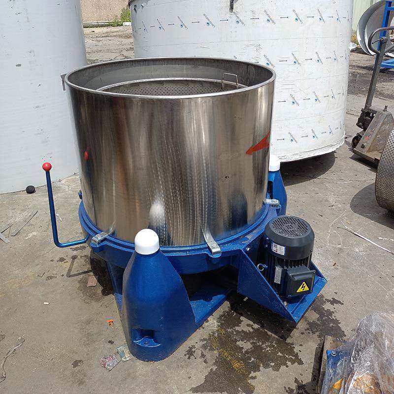 广东鸡鸭鹅毛脱水机80KG排骨饺子馅固液分离设备乳胶液明胶甩干桶