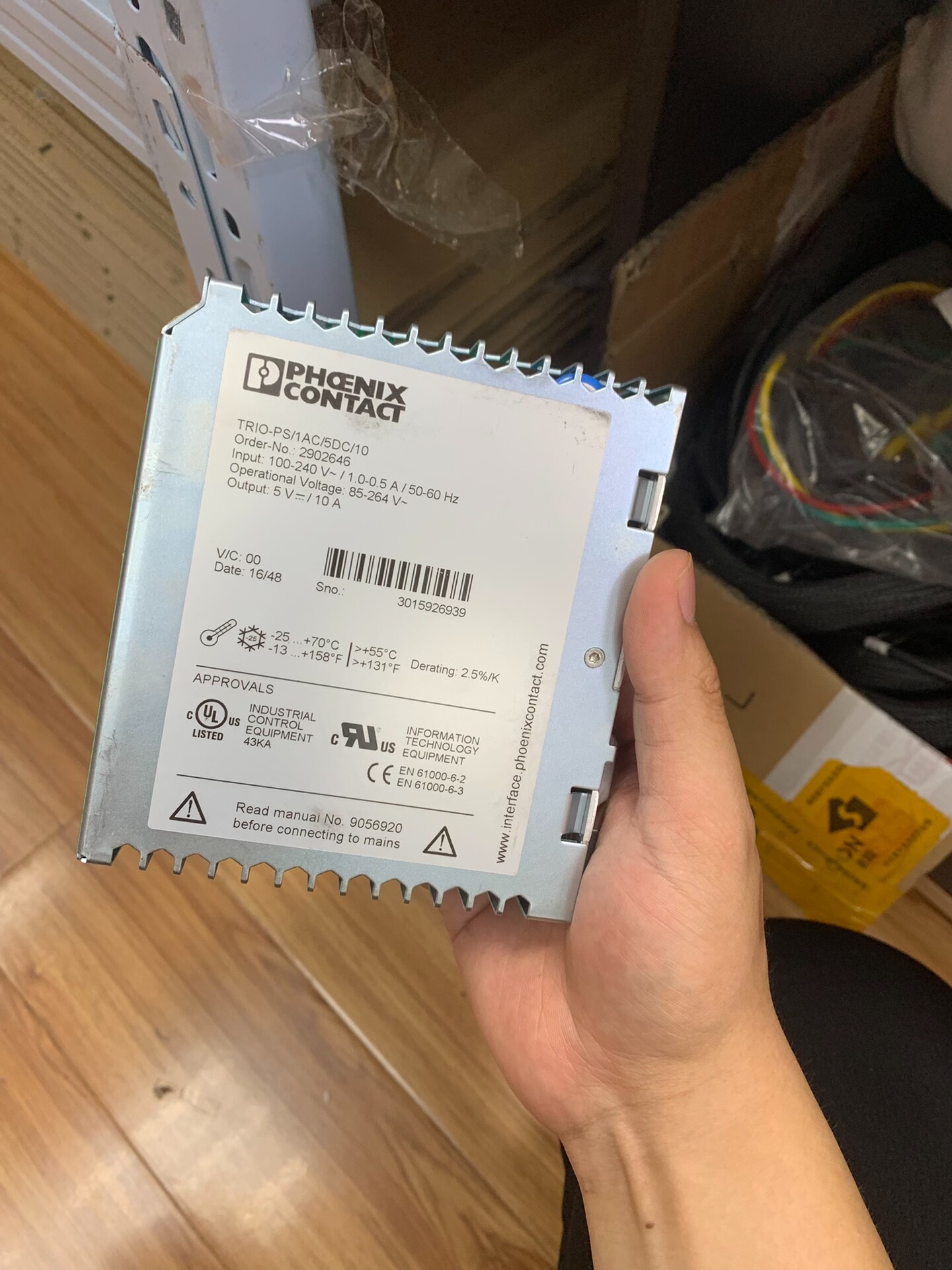 TRIO-PS/1AC/5DC/10  PHOENIX 菲尼