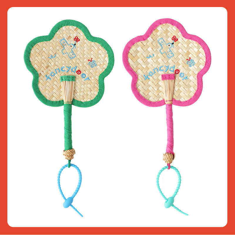 △&岛里 扇子蒲扇草编芭蕉花扇手工网红拍照宝宝手摇团葵扇子,居家日用,扇子,淘宝优惠券,粉丝福利购,淘宝优惠卷