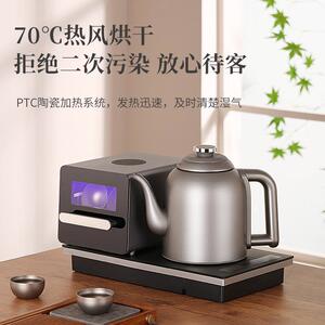 吉谷纯钛全自动底部上水烧水壶泡茶专用消毒柜玻璃家用泡茶大容量