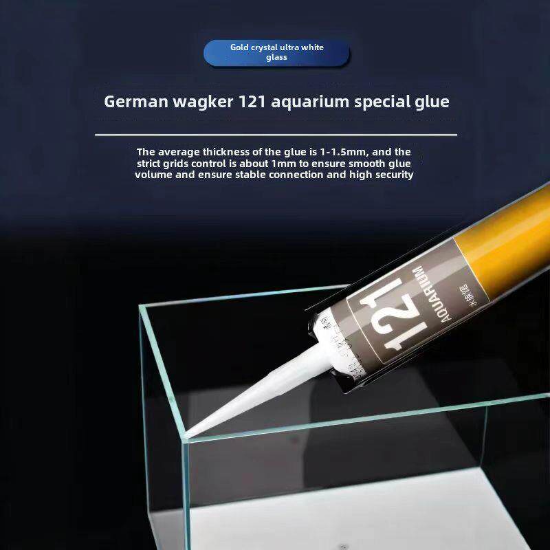 栾纪金晶五线超白玻璃鱼缸缸定制定做生态溪流家用客厅水族乌龟缸