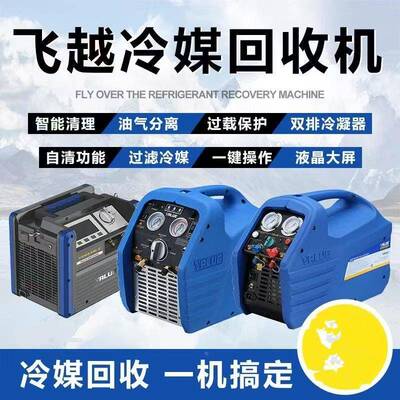 飞越冷媒回收机VRR12L VRR24L VRR24C VRR24M-C双缸雪种收氟机
