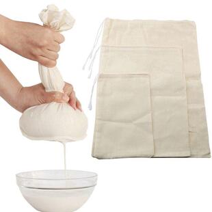 Cheesecloth Bags for Reusable Nut Cloth Straining Mil Cheese