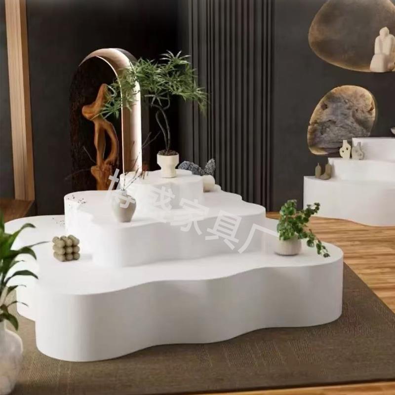 需定制服装鞋包店中岛流水台服装店鞋店精品饰品花店陈列柜多功能