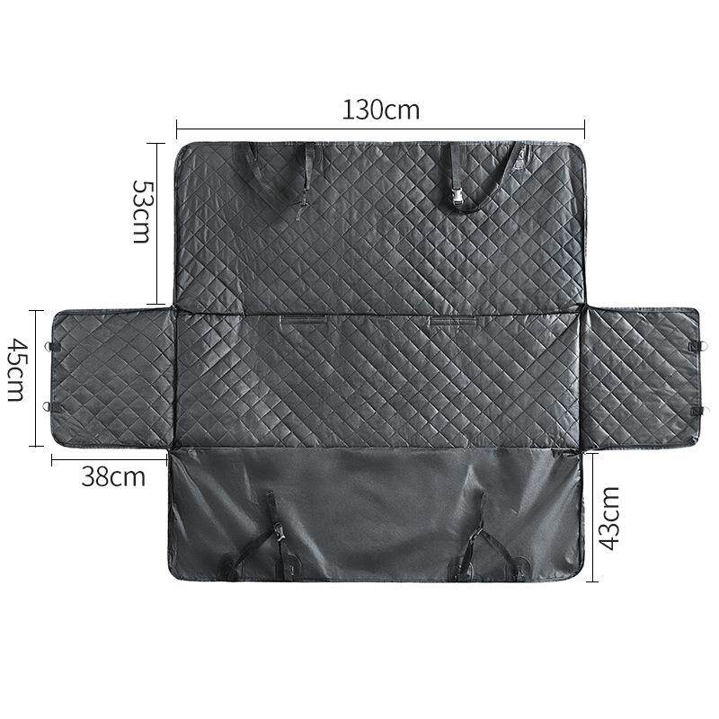 新款直销车载狗垫防脏车载宠物垫后排汽车宠物垫汽车后座宠物垫现