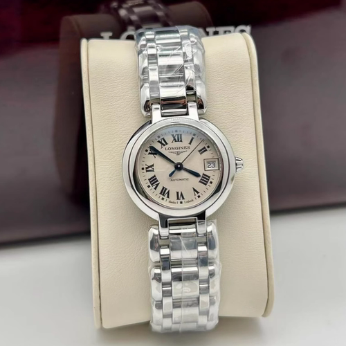 [9.8新]浪琴心月系列精钢自动机械腕表26.5MM女表L8.111.4.71.6