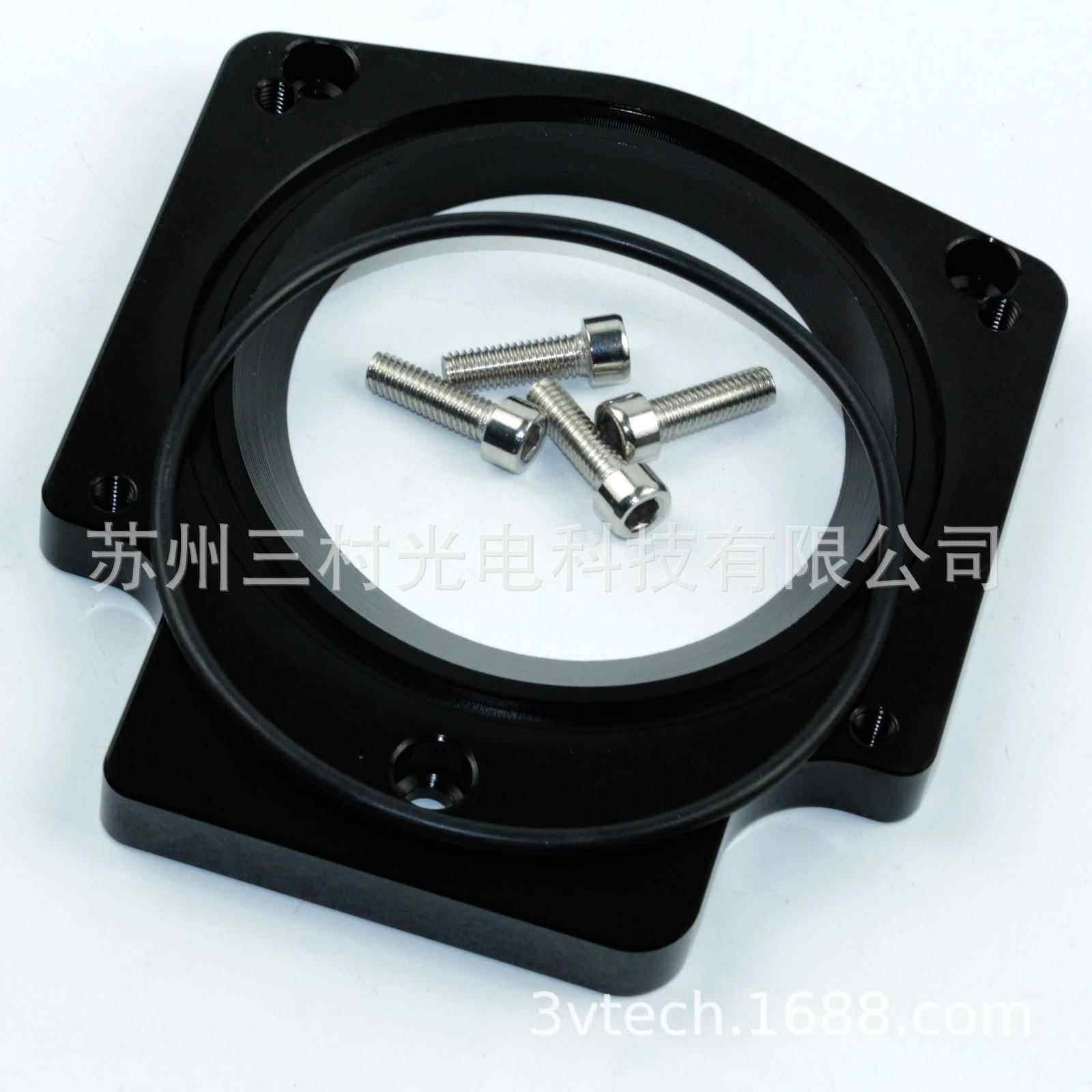 改装铝合金进气歧管102mm口径节气门垫片黑色