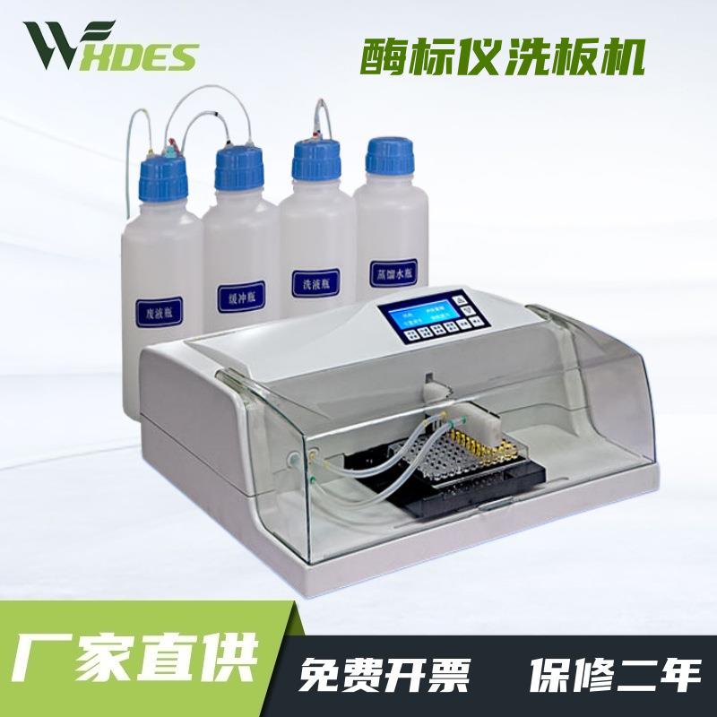 自动酶标仪洗板机DKW-310实验室程控智能微孔清洗器两点吸液新品