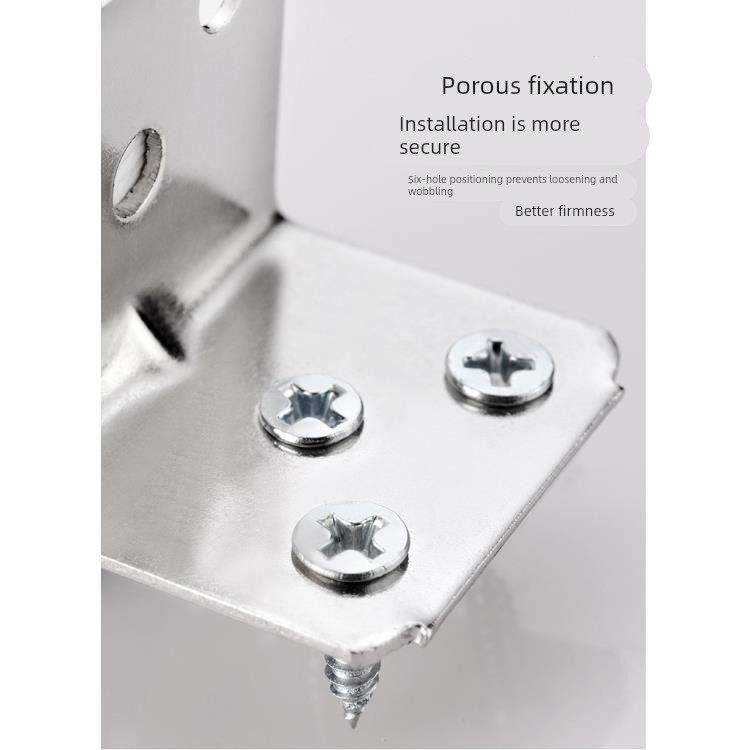 304不锈钢加厚角码90度直角固定器三角铁支架l型层板托五金连接件,基础建材,角码,淘宝优惠券,粉丝福利购,淘宝优惠卷