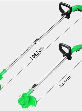 锂电割16545草机用除草机用小型电全家自动充式工具农打草机