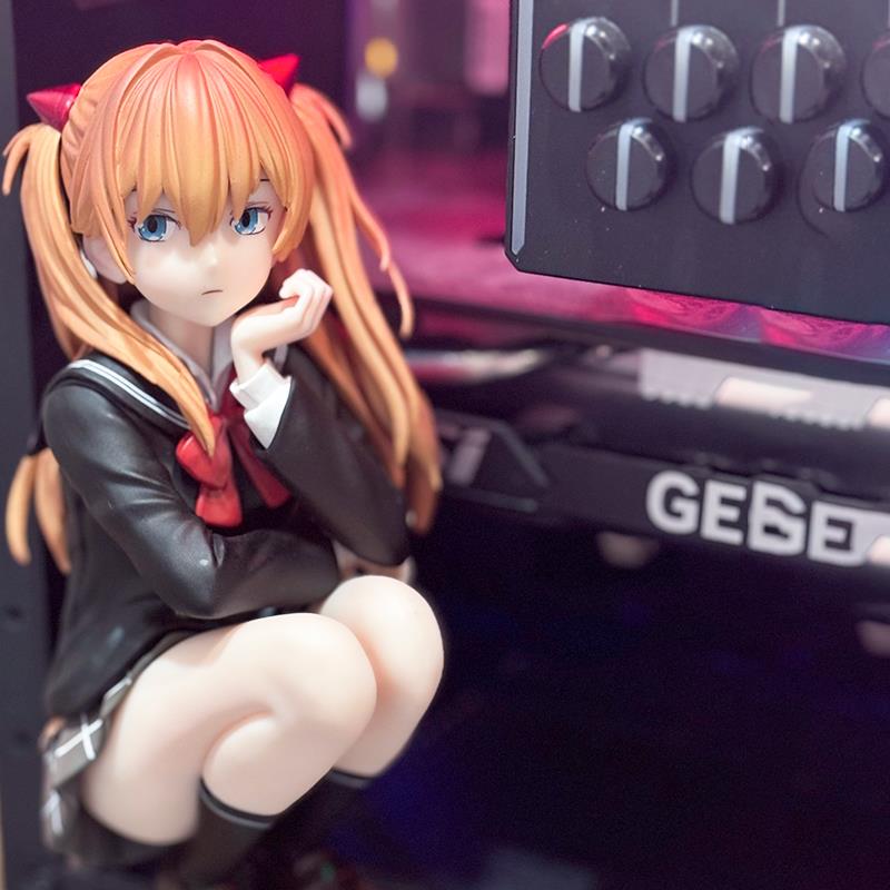 [限量款] 福音战士EVA蹲姿明日香手办美少女模型周边摆件礼物