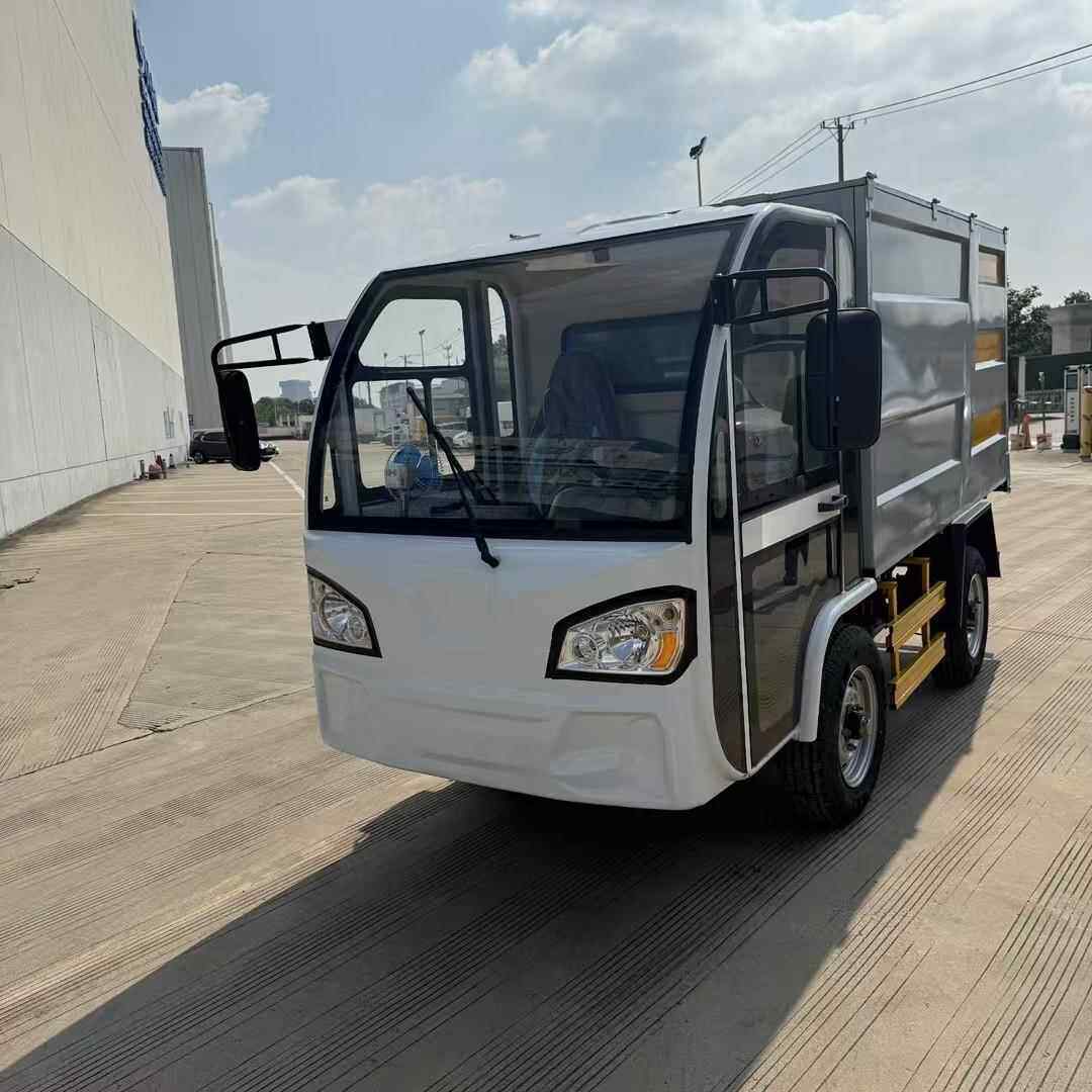 液压尾板电动垃圾清运车8-10桶尾板升降垃圾车新能源尾板垃圾车