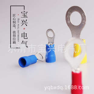 鼻子接线电工圆形快速端子.端子5o电气压4型 rv3冷连接端头电线铜