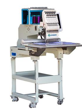 新款小型单DS-J1201头全自动脑绣帽花机成衣刺绣机 embroid电ery