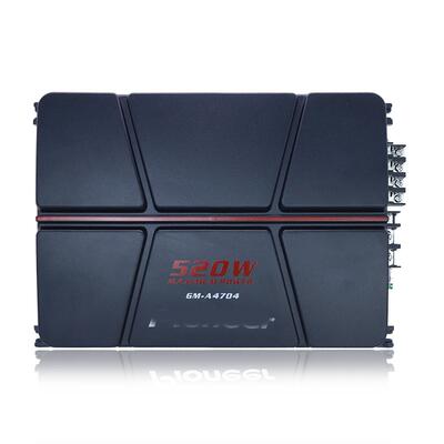 新款汽车音响功放四路四声道车载音响无损改装音频大功率GM-A4704