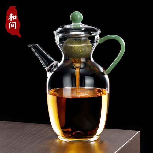 小青柑专用泡茶壶仿宋玻璃执壶新型小茶壶一人用耐高温绿茶泡茶器