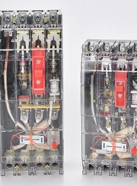 新款38z透明漏电保护器D20L-0100A 160A2V50A 400A三相四线漏电断