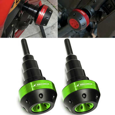 适用川崎H2/SX ZX6R ZX10R Z650 Z900 NINJA650改装防摔胶防摔球