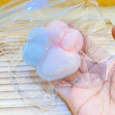 SimulationCat Paw Squishy Fidget Toy Cute Plush Cat Paw Sili