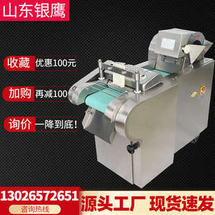 银鹰多功能切菜机YQC-QJ660I商用食堂切菜机全自动土豆切片切丝机