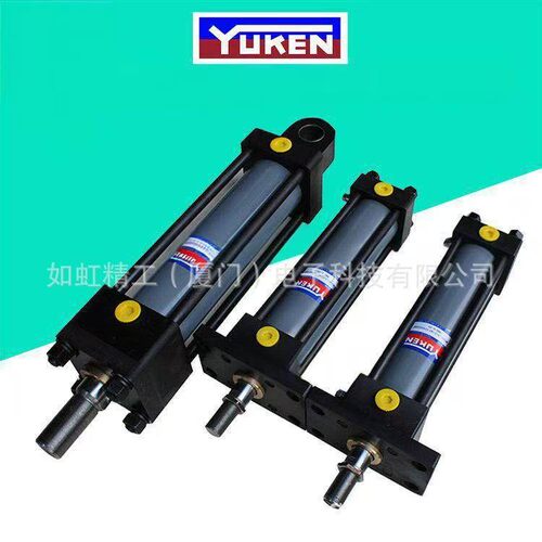 台湾YUKEN液压油缸CJT70 CJT140 CJT210拉杆油缸摸具油缸
