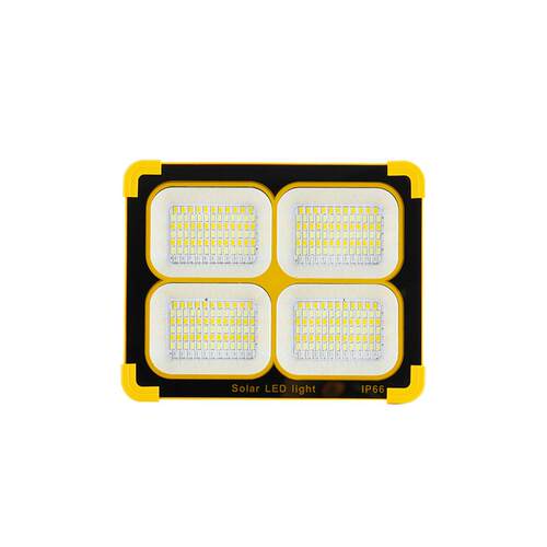 跨境露营太阳能手提投光灯户外家用便携式投光灯手机充电应急灯