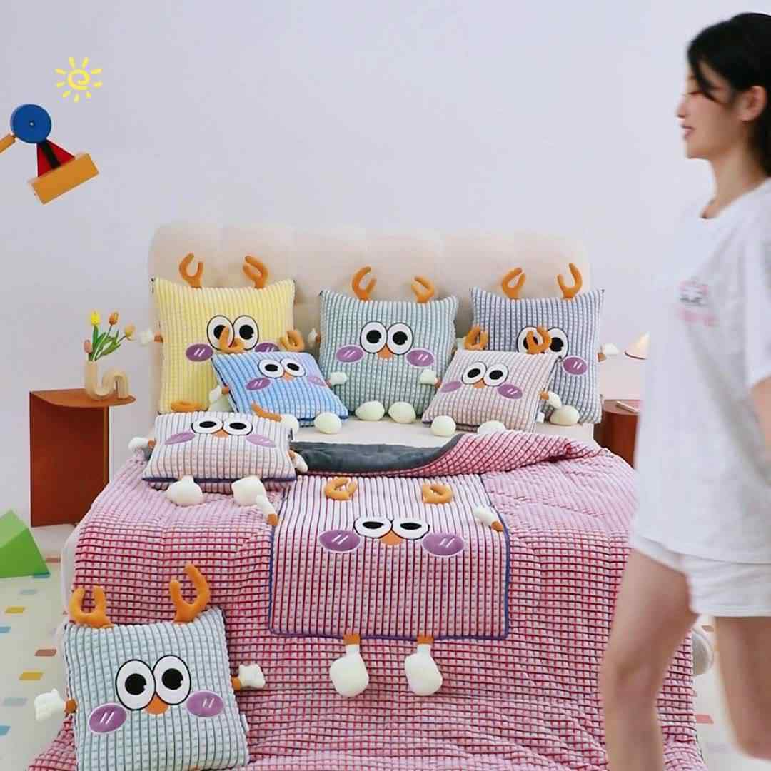 抱枕被子两用车载办公室二合一可折叠靠枕靠垫一体化抱枕