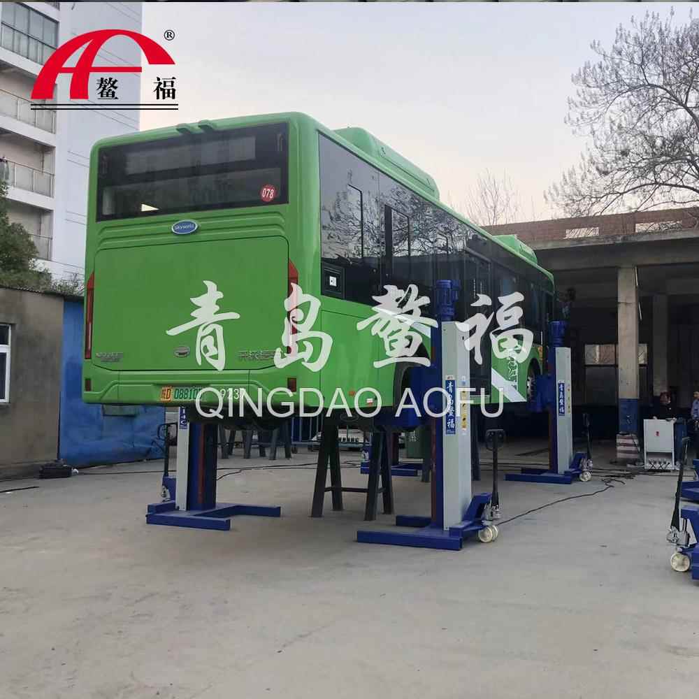 QJJ20-4C02T抱胎举升机大车举升机四柱举升机福升降机柱四移动鳌