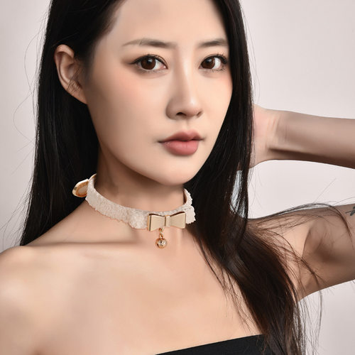 choker蝴蝶结项圈项圈简单项链