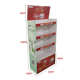 超市纸质雪弗板多层饮料展示架食品瓦楞陈列架 纸货架定制